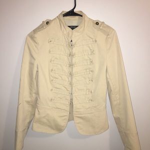 Zara military-style drummer jacket